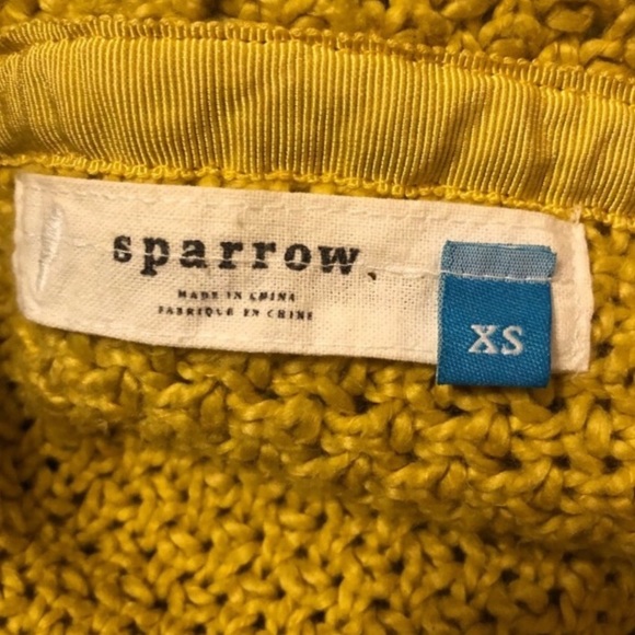 Anthropologie Sparrow Spring Shelter Cardigan XS - Picture 6 of 6